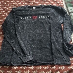 Distressed Gray Sleep Token Longsleeve